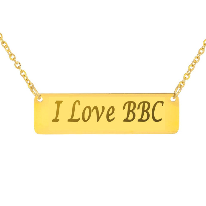 I LOVE BBC Necklace