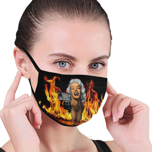 Fire Marilyn Mask