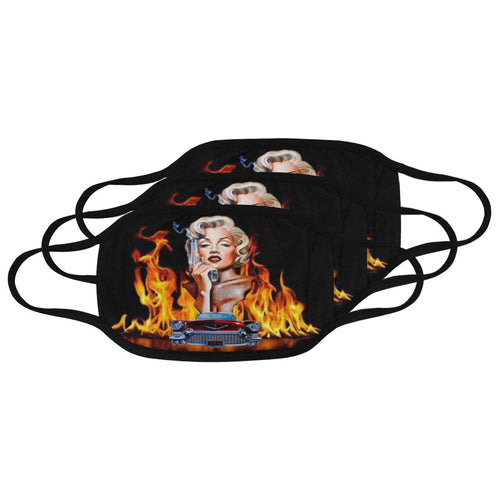 Fire Marilyn Mask