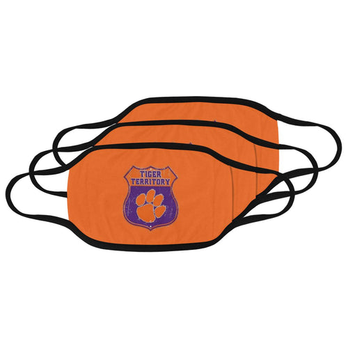 Clemson Mask 3pack